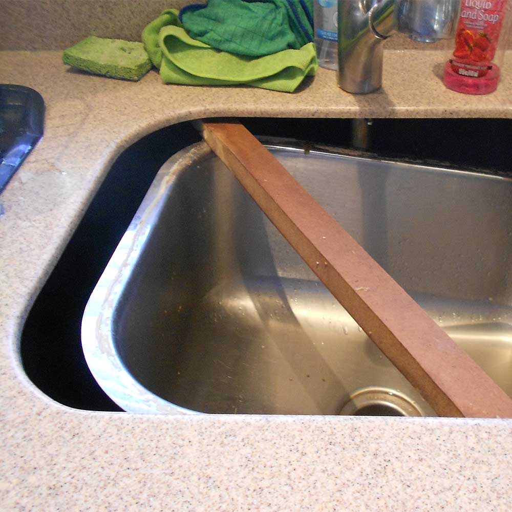 Before-Sink Reattachment